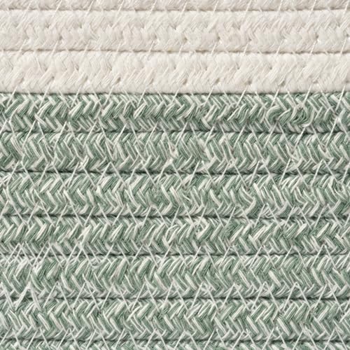 Canastas de almacenamiento de cuerda de algodón, cestas decorativas de baño, 4 ud 5