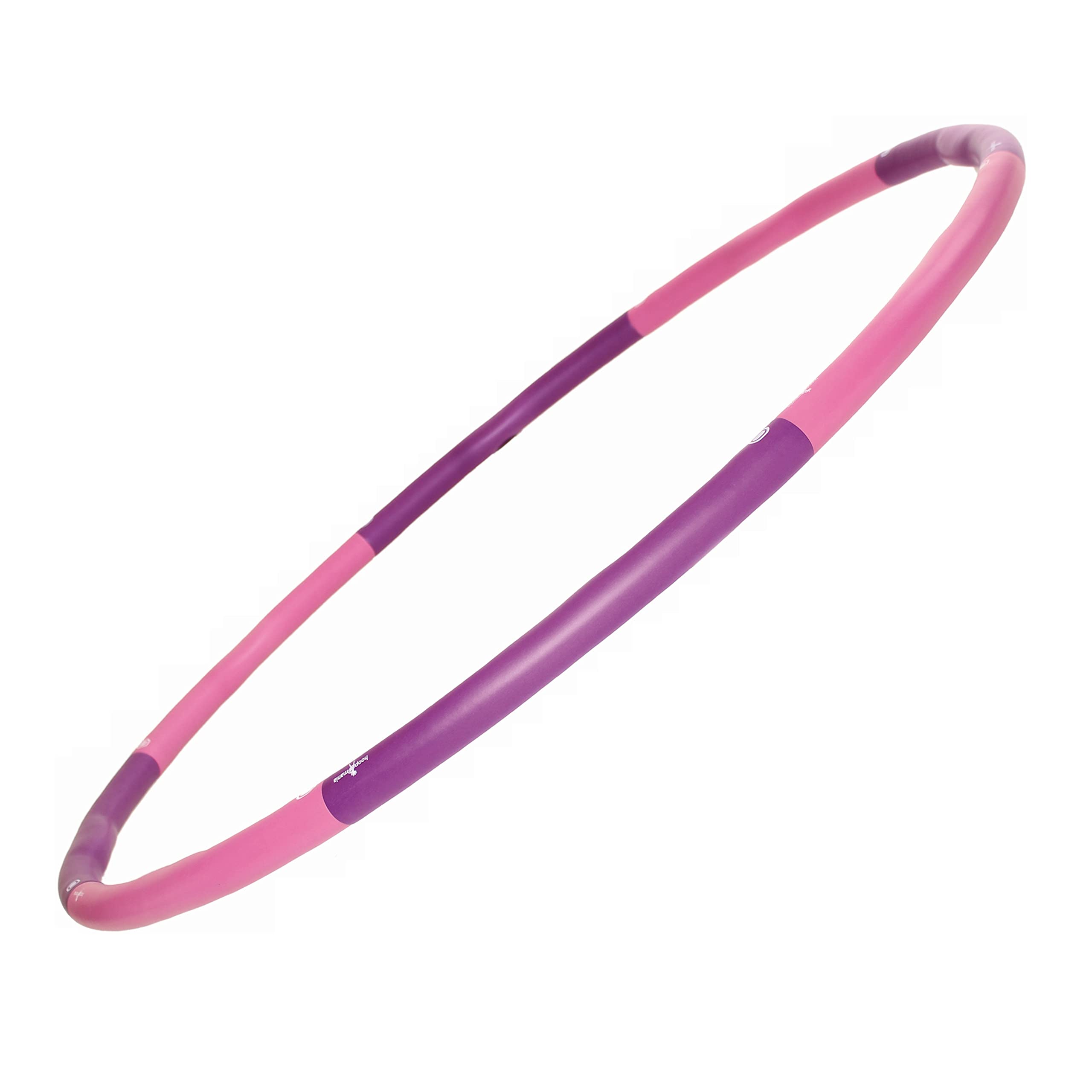 HOOPOMANIA Hula Hoop Adultos [1,2-2 kg] Hula Hoop para Principiantes con Espuma