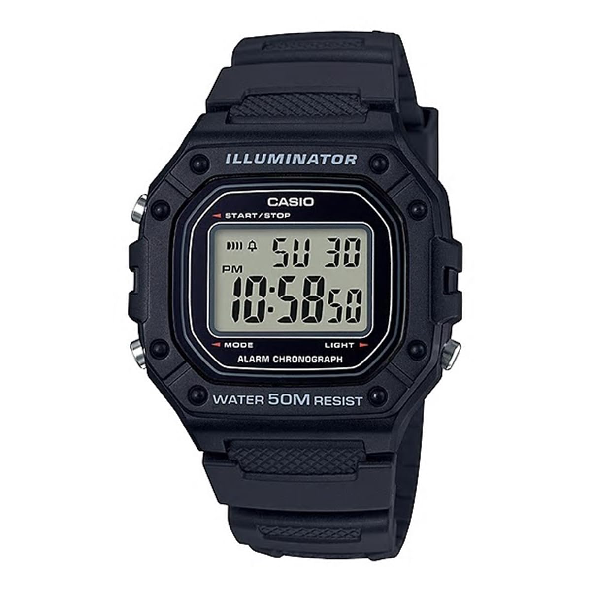 F28-W CASIO デジタル腕時計 ブラック チープカシオ 腕時計] 世界の最後の日や人生最期の日にする腕時計を選べ、と言