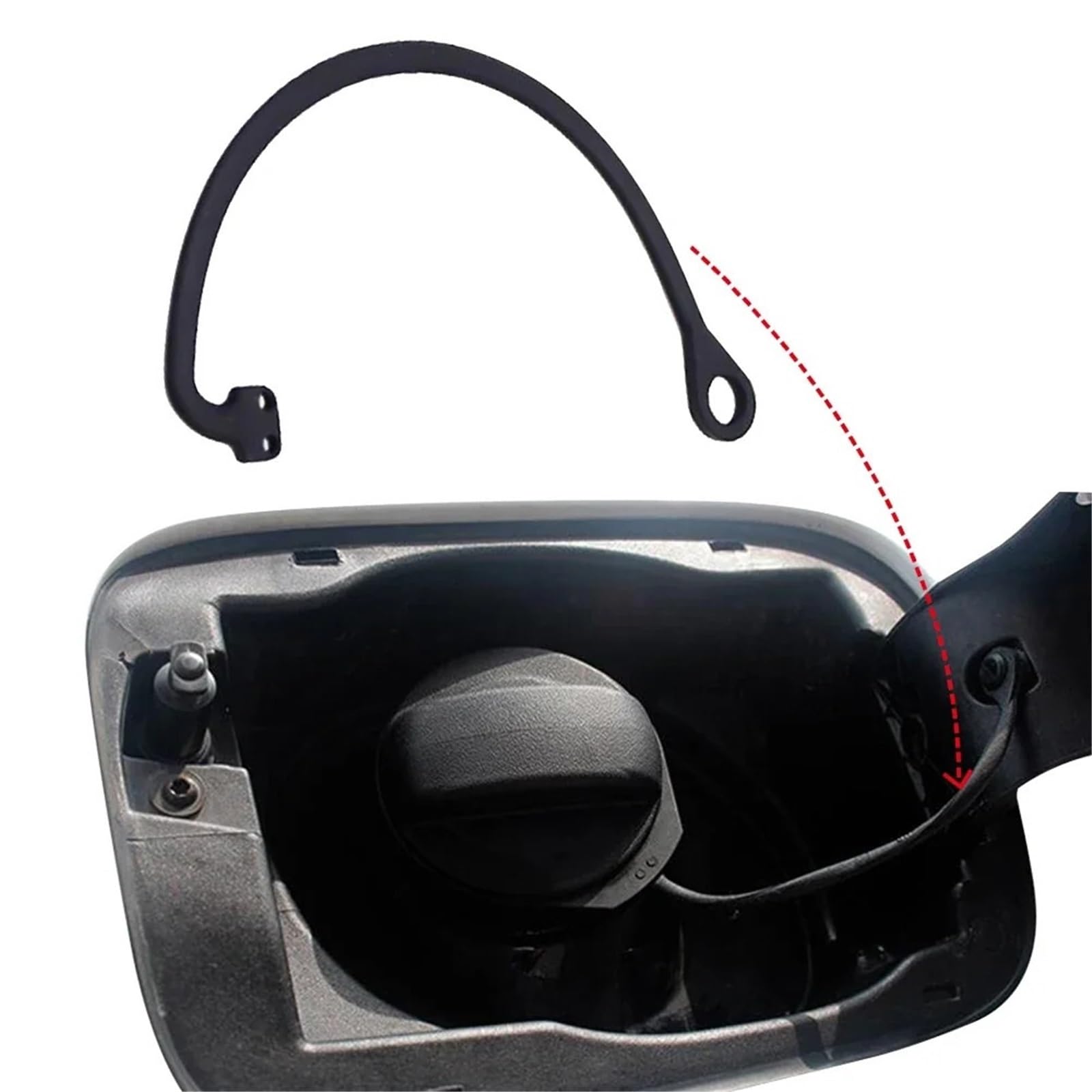 Do Polo MK4 MK6 Au i di A4 A6 Q5 A3 A8 Q7 C6 A2 A5 linia pokrywy zbiornika paliwa oleju Korek zbiornika paliwa(Straight with loop)
