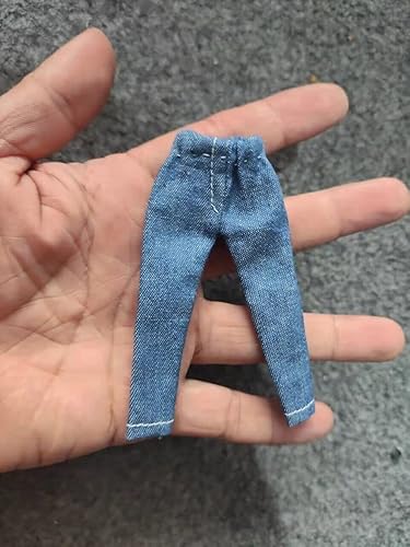 Miniatura 7 de Sudadera con capucha y pantalones vaqueros a escala 112 para cuerpo de 6 pulgadas (sin figura)