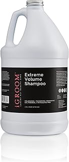 iGroom Extreme Volume Dog Shampoo, Luxury Pet Beauty Care, Adds Body and Volume, Repairs Damage, Made in USA, Gallon