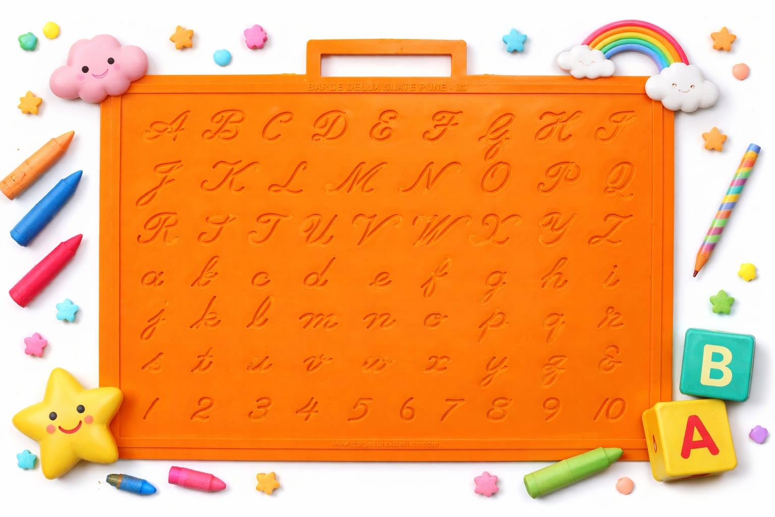 Cursive Writing Slate/Handwriting Improvement Slate/Cursive Writing and Recognition/Plastic Slate/Writing Slate/Slate-image-27