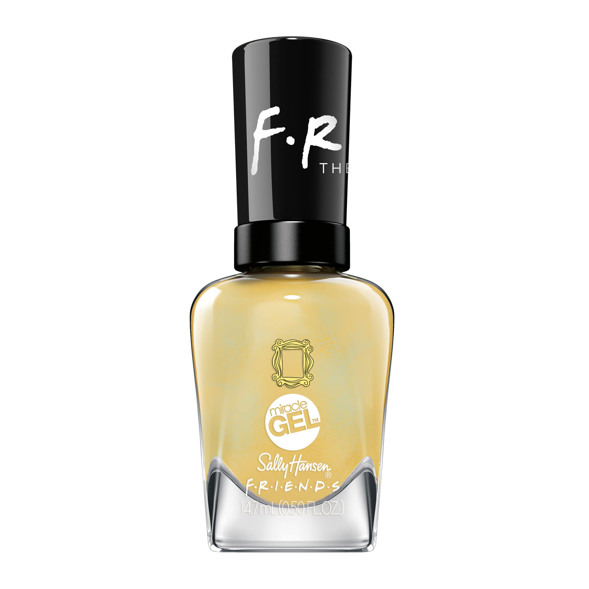 Sally Hansen Miracle Gel Friends Collection, Nail Polish, Yellow Taxi, 0.5 fl oz