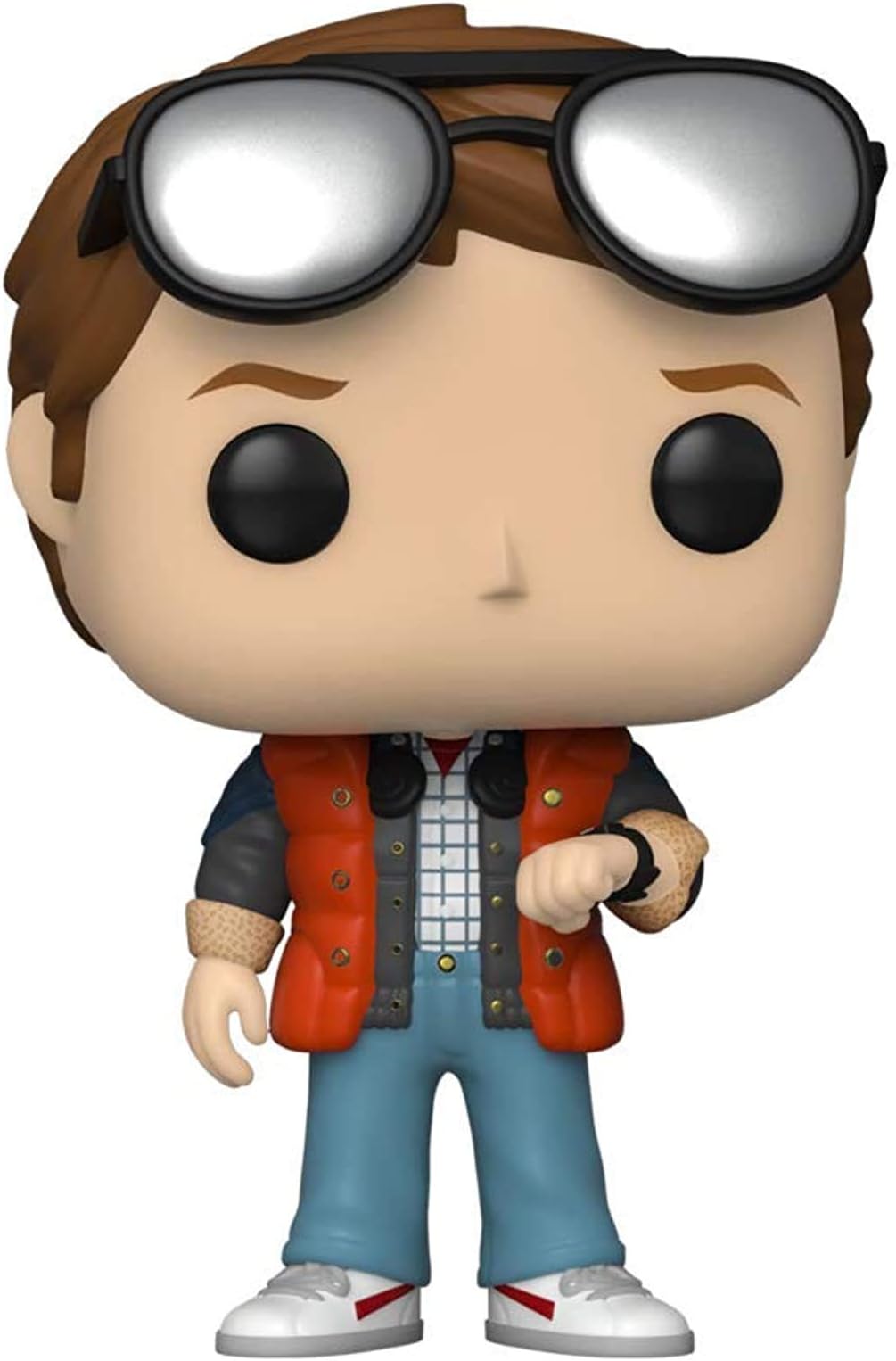Funko Pop! Town: BTTF - Dr. Emmett Brown - Doc With Clock Tower - Back - View #5