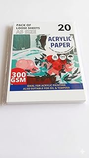 A5 Acrylic Paper Pad - 300 GSM