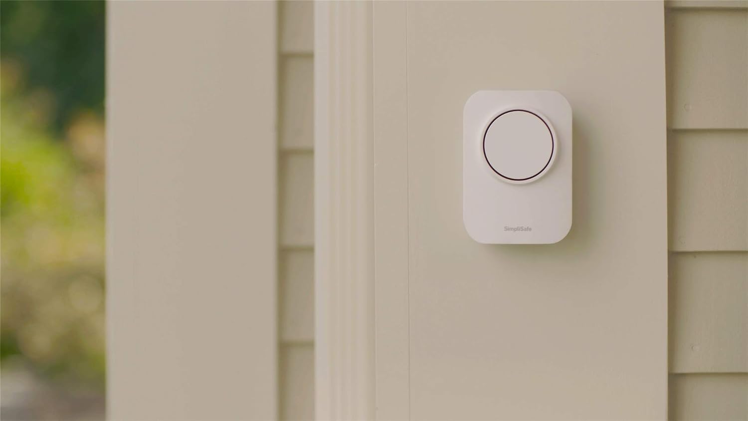 SimpliSafe Wireless 105Db Auxiliary Siren - Compatible with Home Security System (New Gen) (Renewed)