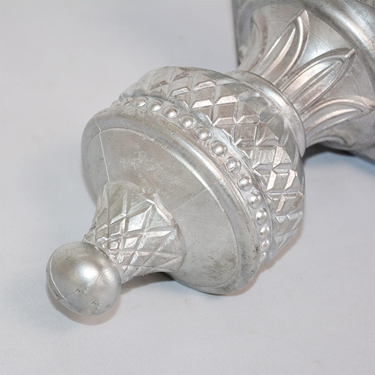 Aluminum Metal Garden Decking Fence Waterproof Top Cap 2 Pcs,120x120mm