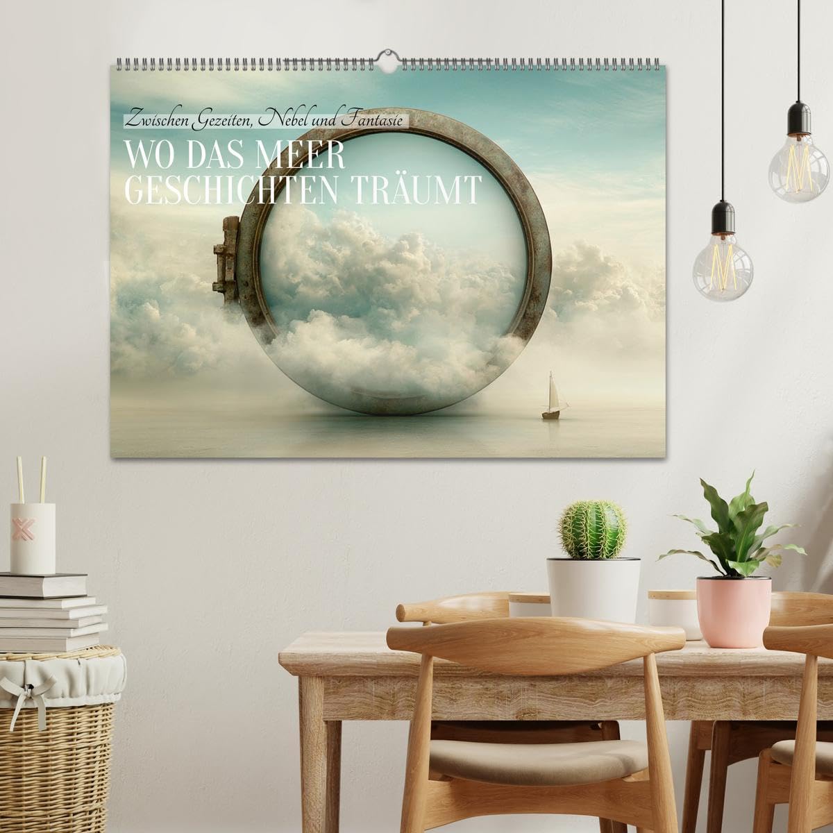 CALVENDO · Wo das Meer Geschichten träumt (Kalender 2027) | DIN A2 Querformat · Wandkalender · Gezeiten, Nebel und Fantasie