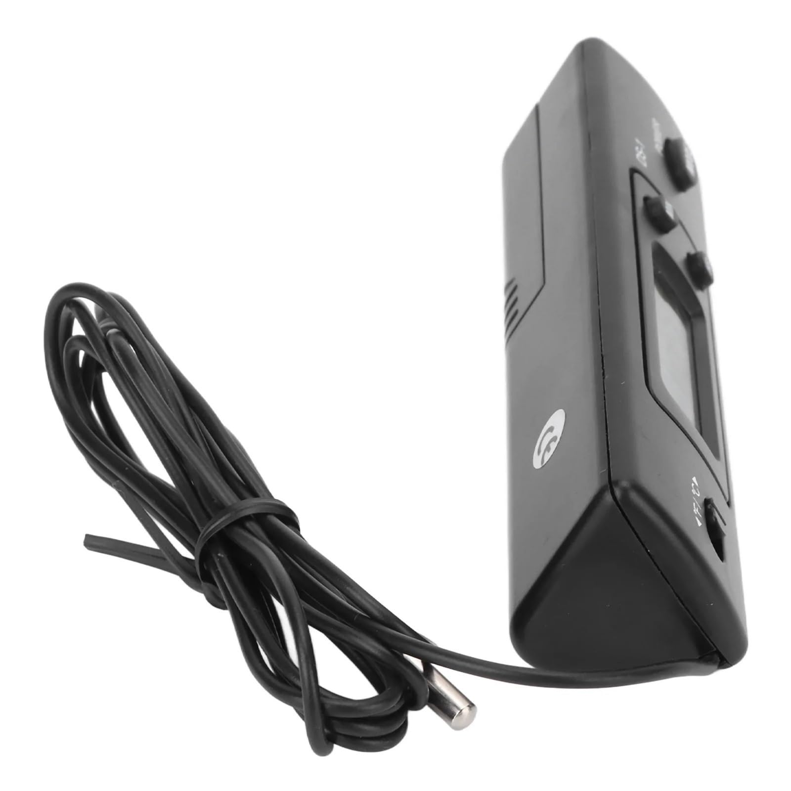 Reloj Digital de temperatura para coche, reloj electrónico multifuncional alta precisión para vehículo pieza de automóvil