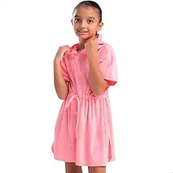 Roupão INFANTIL Kaftan Atoalhado Saída de Praia com Capuz Menina She by Mash Kids