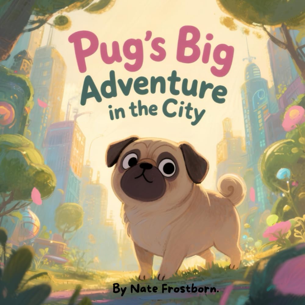 Pug’s Big Adventure in the City: Meet Pogo, a tiny pug with a big heart and an even bigger dream