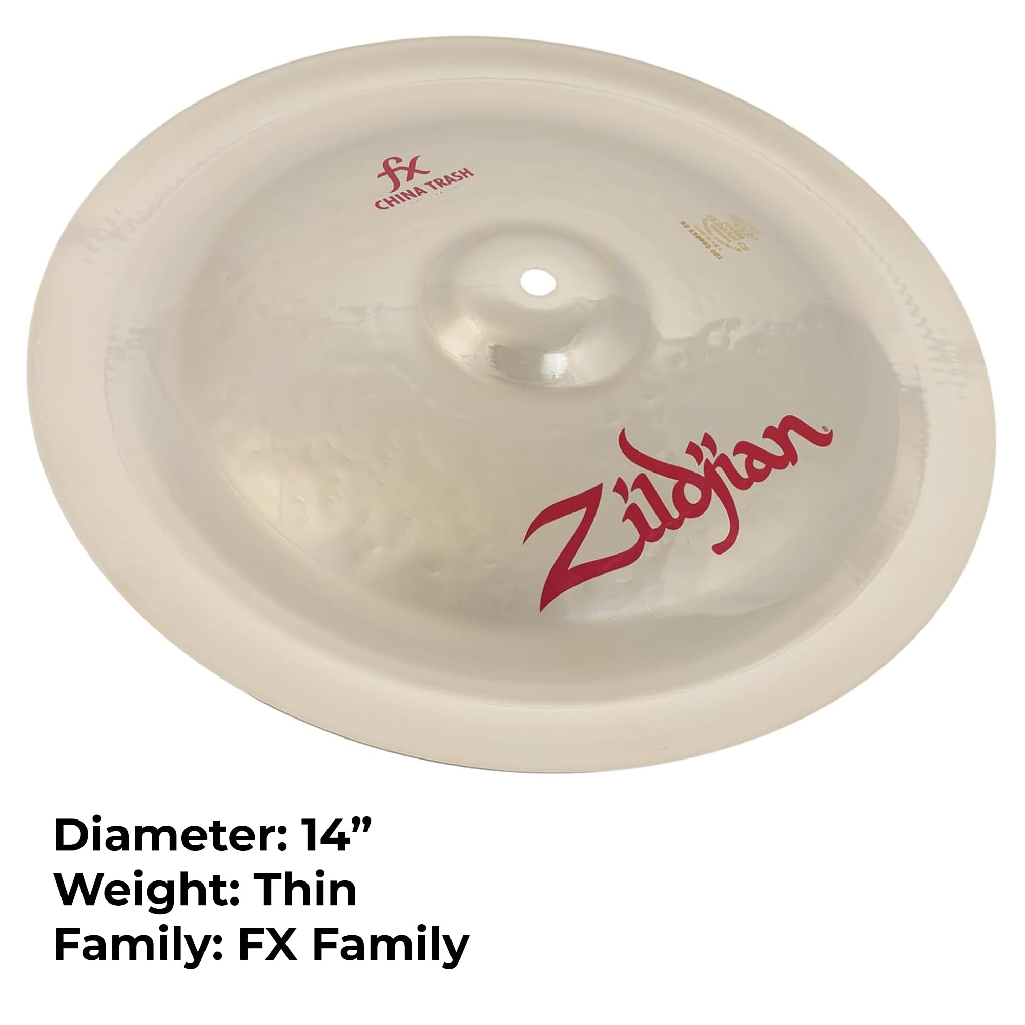 Zildjian FX Cymbals Series - 14" Oriental China Trash Cymbal
