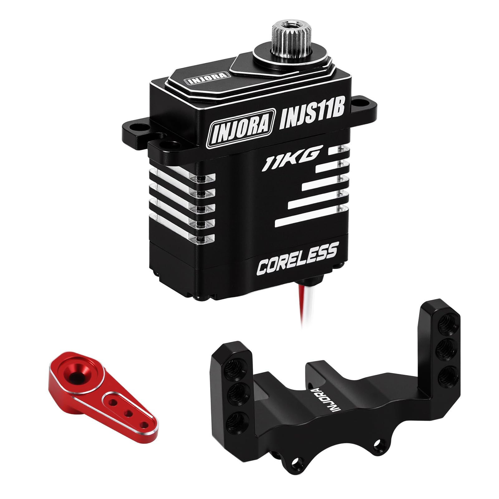Amazon | INJORA コアレスデジタルマイクロサーボ 11KG 高トルク