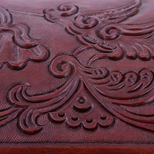 Novica Hummingbirds Wood And Leather Jewelry Box #TOP3