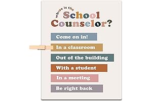 Where Is The School Counselor Door Sign - School Counseling Office Sign...