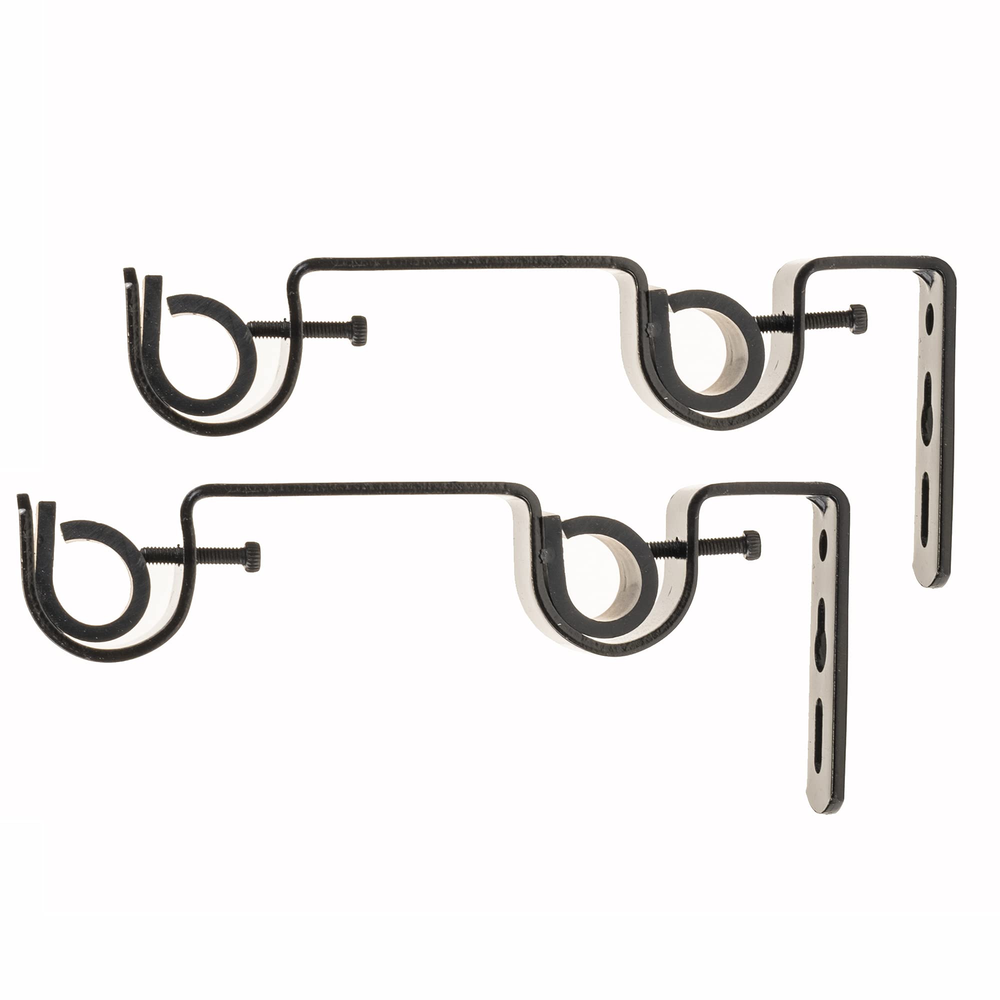 DecopolitanDouble Adaptor Brackets, Black