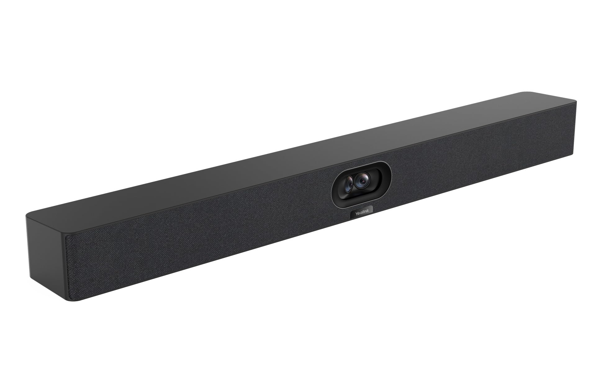 Yealink MeetingBar A40-031 - Solución de videoconferencia 4K Todo en uno con cámaras duales de 48 MP, Campo de visión de 120°, Matriz de micrófonos de 8 MEMS y Panel táctil CTP25, Compatible con
