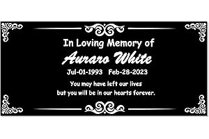 Personalized Memorial Plaques - A Lasting Tribute for Loved Ones