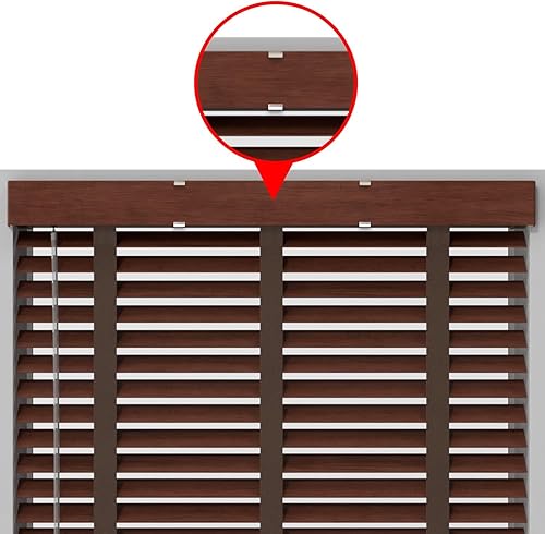 Miniatura 6 de Amazing Drapery Hardware Clips de retención de cenefa de madera de plástico blanco de alta calidad, paquete de 20 unidades, resistentes a los rayos