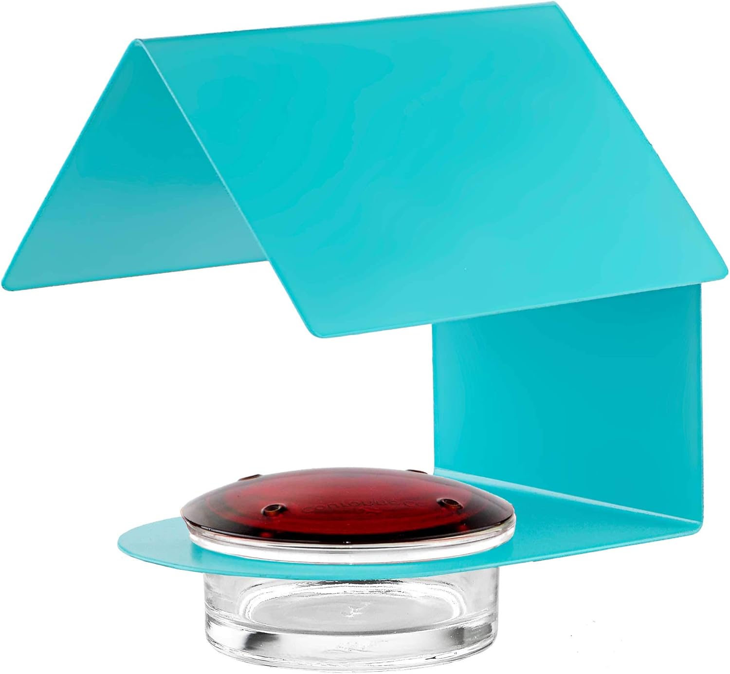 Cottage Hummingbird Feeder, M447-301-A, 3.4 Ounce Capacity, Aqua Blue, 1 Piece (SIMILAR TO STOCK PHOTO)