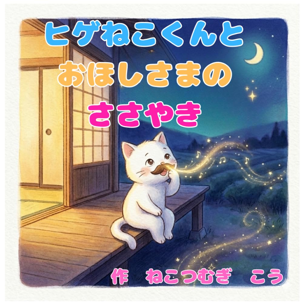 ヒゲねこくんとおほしさまのささやき: (子供向け絵本）
