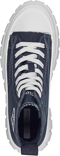 s.Oliver High 5-25225-43 Sneakers voor dames, crème, 38 EU s.Oliver High 5-25225-43 Sneakers voor dames, crème, 38 EU