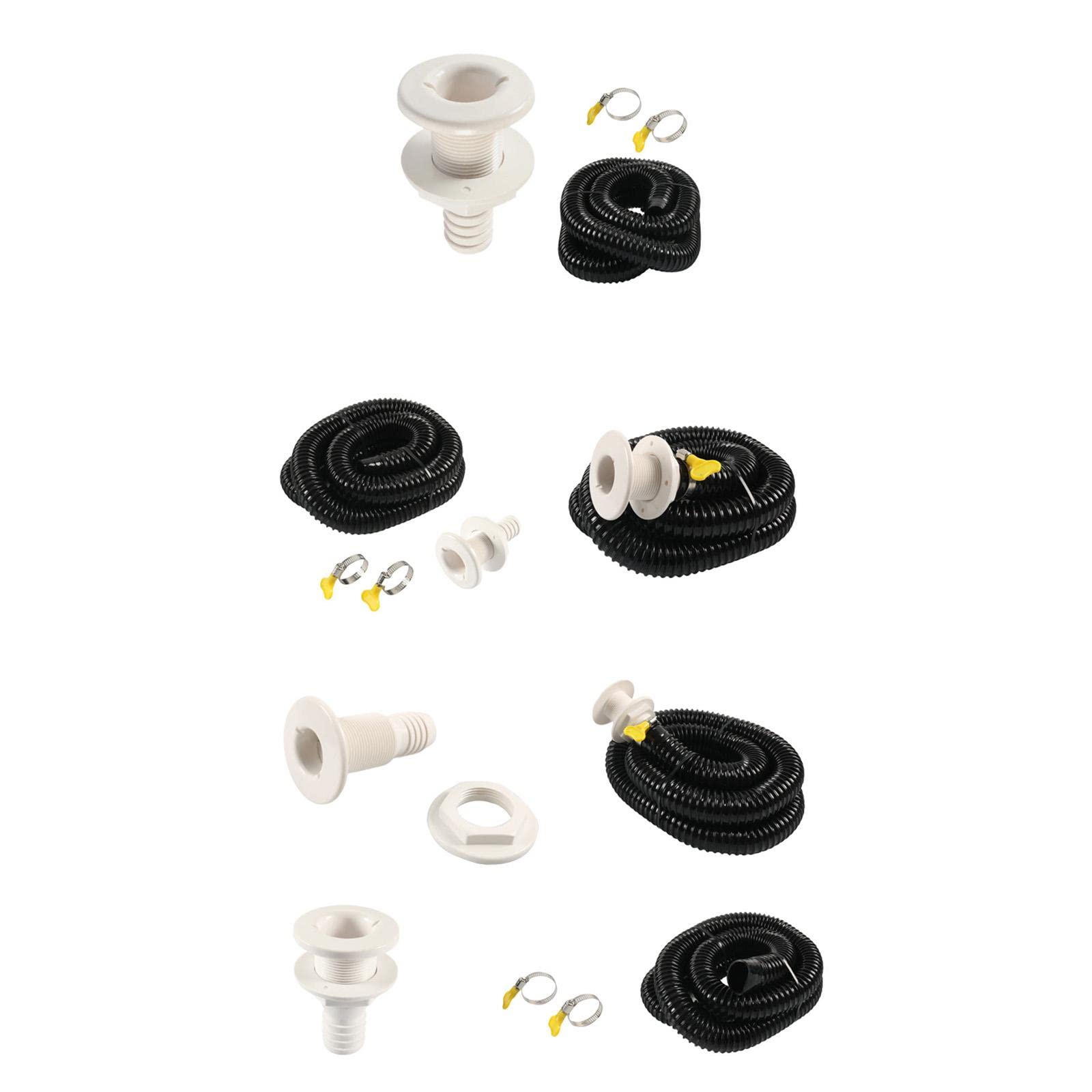d'installation de Tuyau de Pompe de cale Marine de 1,8 m, Tuyau de Pompe de cale Marine 1-1/8" de plomberie Durable remplace Le raccord