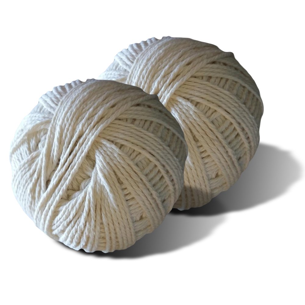 Natural White Cotton Cooking Twine 984 Feet Food Safe Kitchen Twine