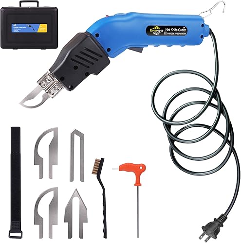 Cortador de espuma eléctrico de 80 W, cortador de espuma de poliestireno, herramienta de corte de espuma, cortador de espuma de cuchillo caliente