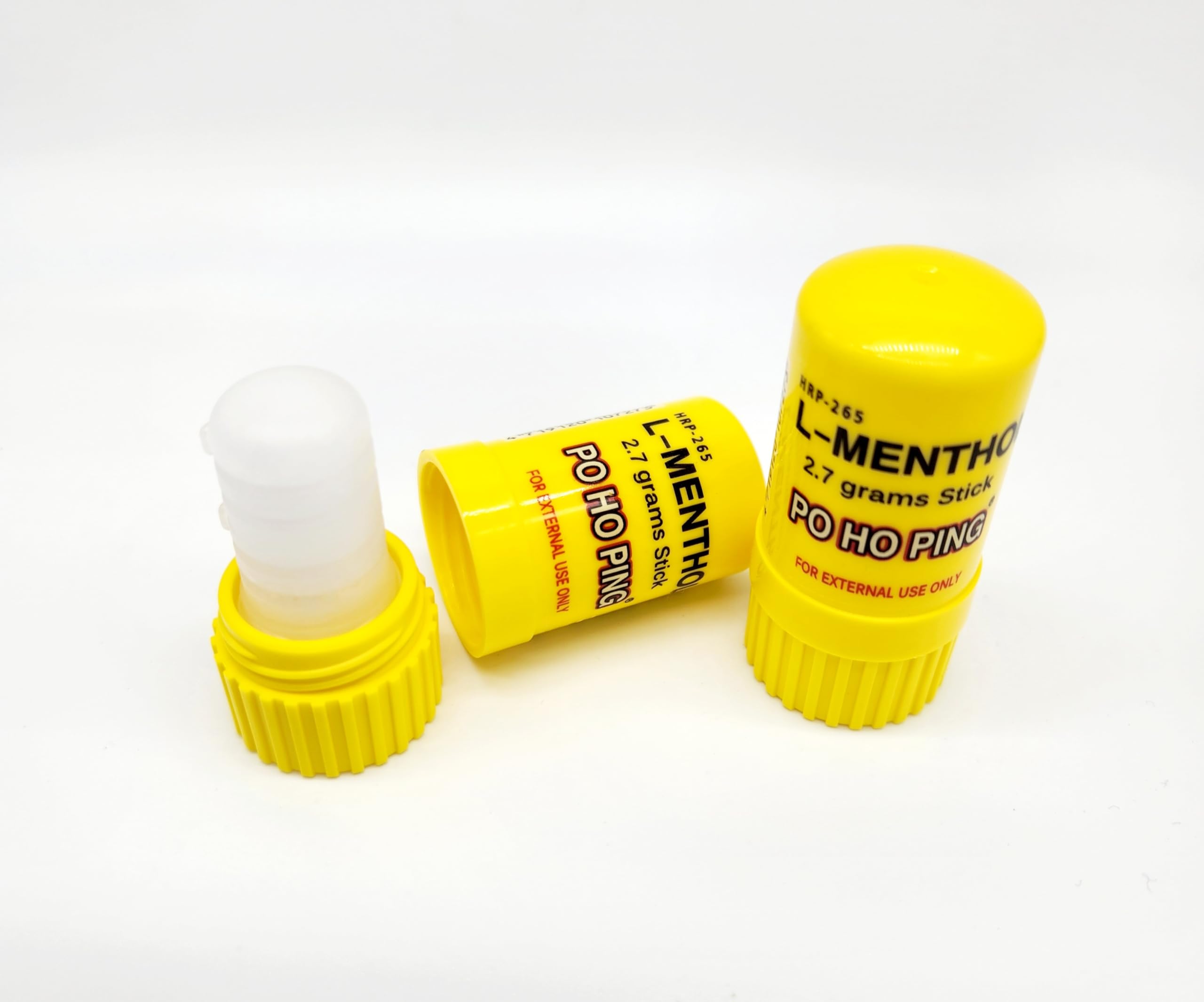 Po Ho Ping L-Menthol 2.7g Stick - pack of 2