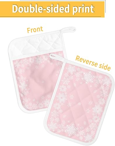 Miniatura 9 de Juego de 4 agarraderas de tela de toalla para cocina, antideslizante y aislante de calor, juego de 4 agarraderas de tela de toalla con bolsillo,