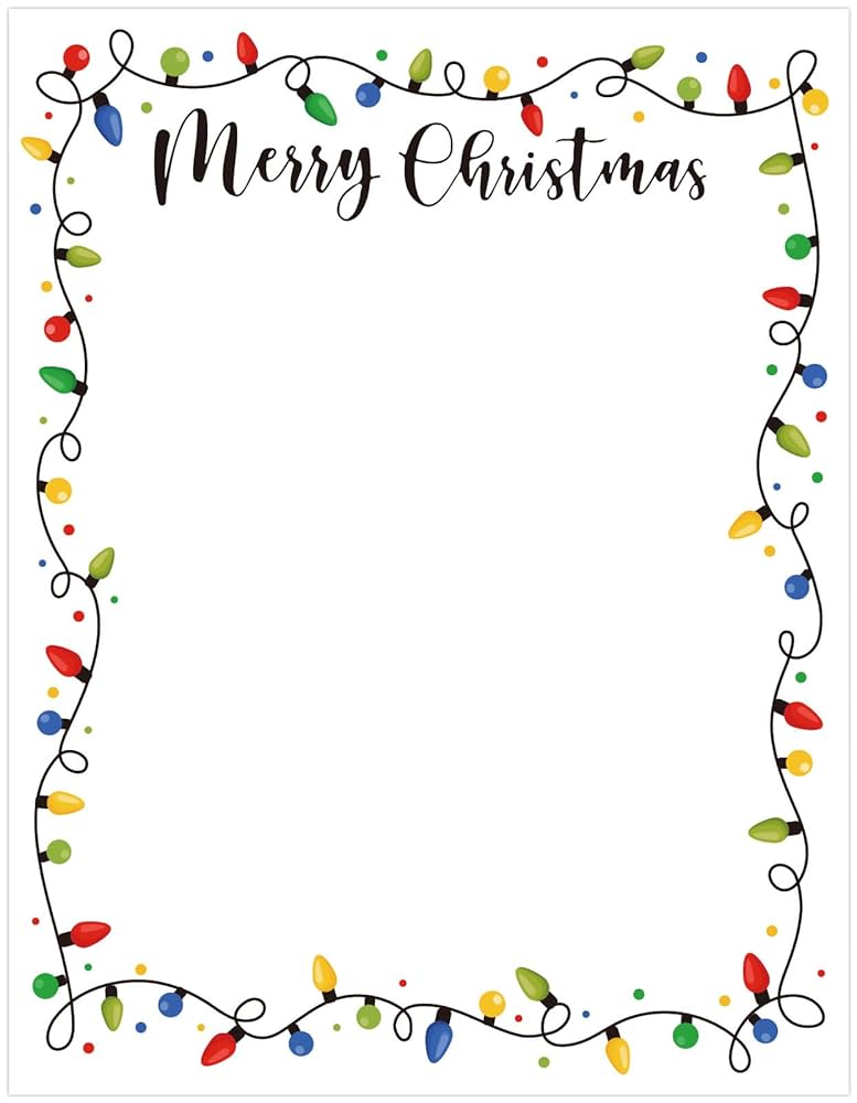 Free Printable Christmas Paper Stationery Free Printable Christmas Paper Stationery