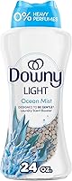 Vista 11 de Downy Perlas potenciadoras de aroma ligero para ropa de lavadora, Flor de Karité, 18.2 oz, sin perfumes pesados