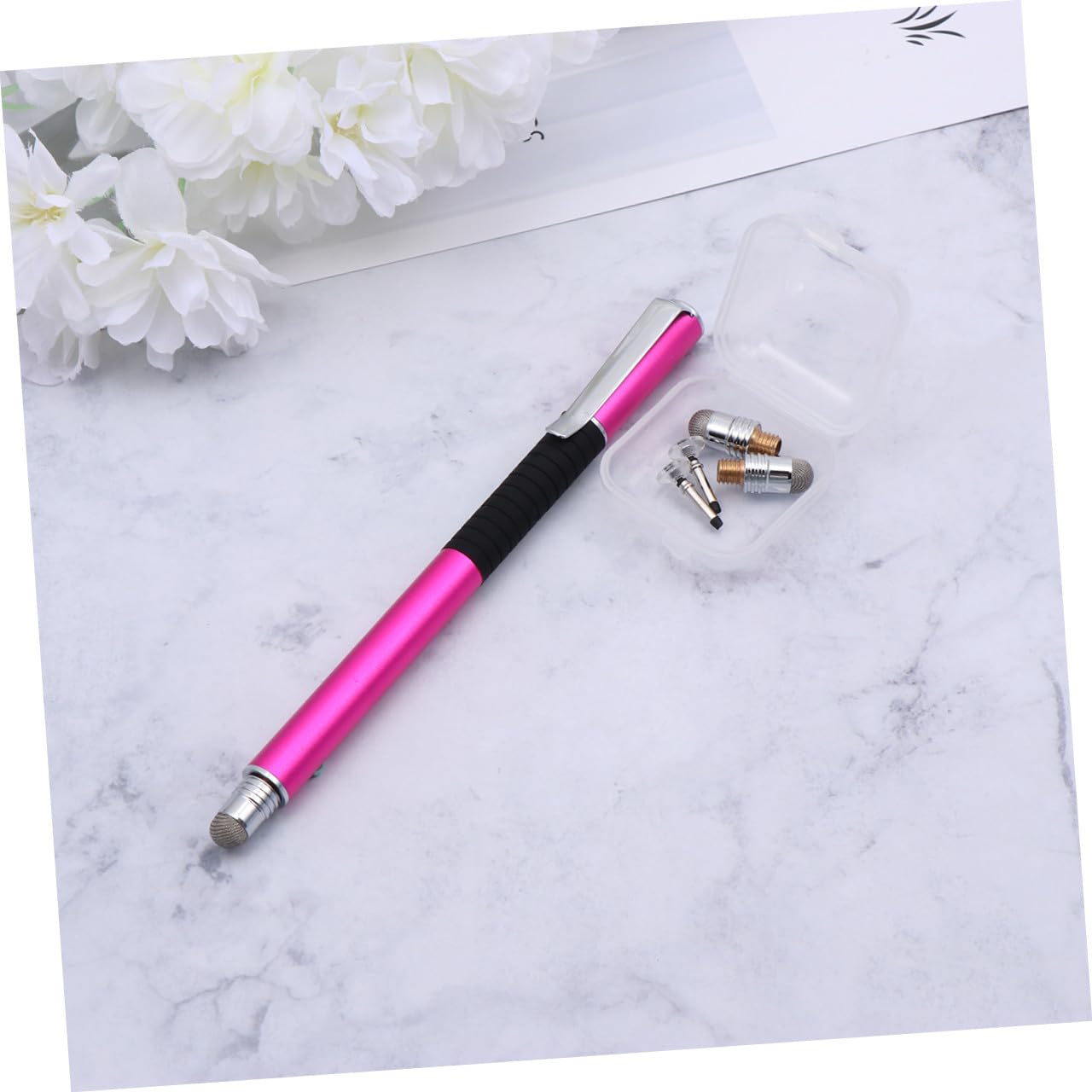 UKCOCO 15 Piezas Pluma Capacitiva Bolígrafos De Estilista para Pantallas Táctiles Lápiz Óptico para Teléfono Pluma De Teléfono Bolígrafo para Titular De La Pluma Buen Punto Androide