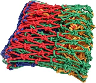 GEIRONV 10m Children's Safety Net, 4mm Rope Thickness Balcony Handrails Network Anti-Dropping Network Outdoor Climbing Fence Protection Rope Net (Color : 4mm Rope Thickness, Size : 6 cm mesh)