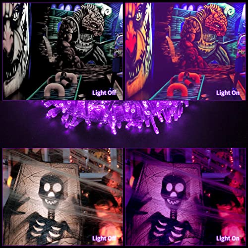 Buying Guide UV Black Lights 66FT 200LED Outdoor Halloween UV String