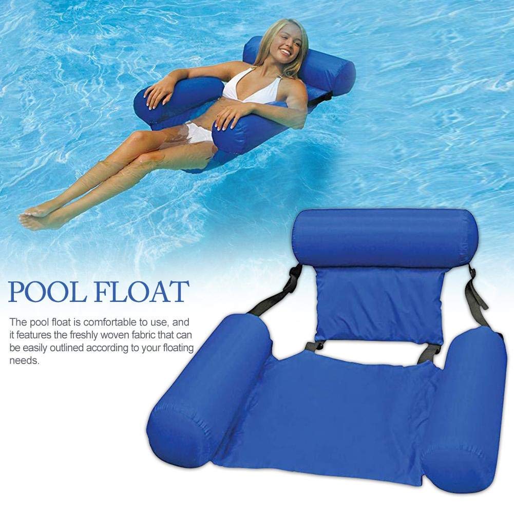 Water Hammock, Pool Lounger Float Hammock Inflatable Rafts Swimming