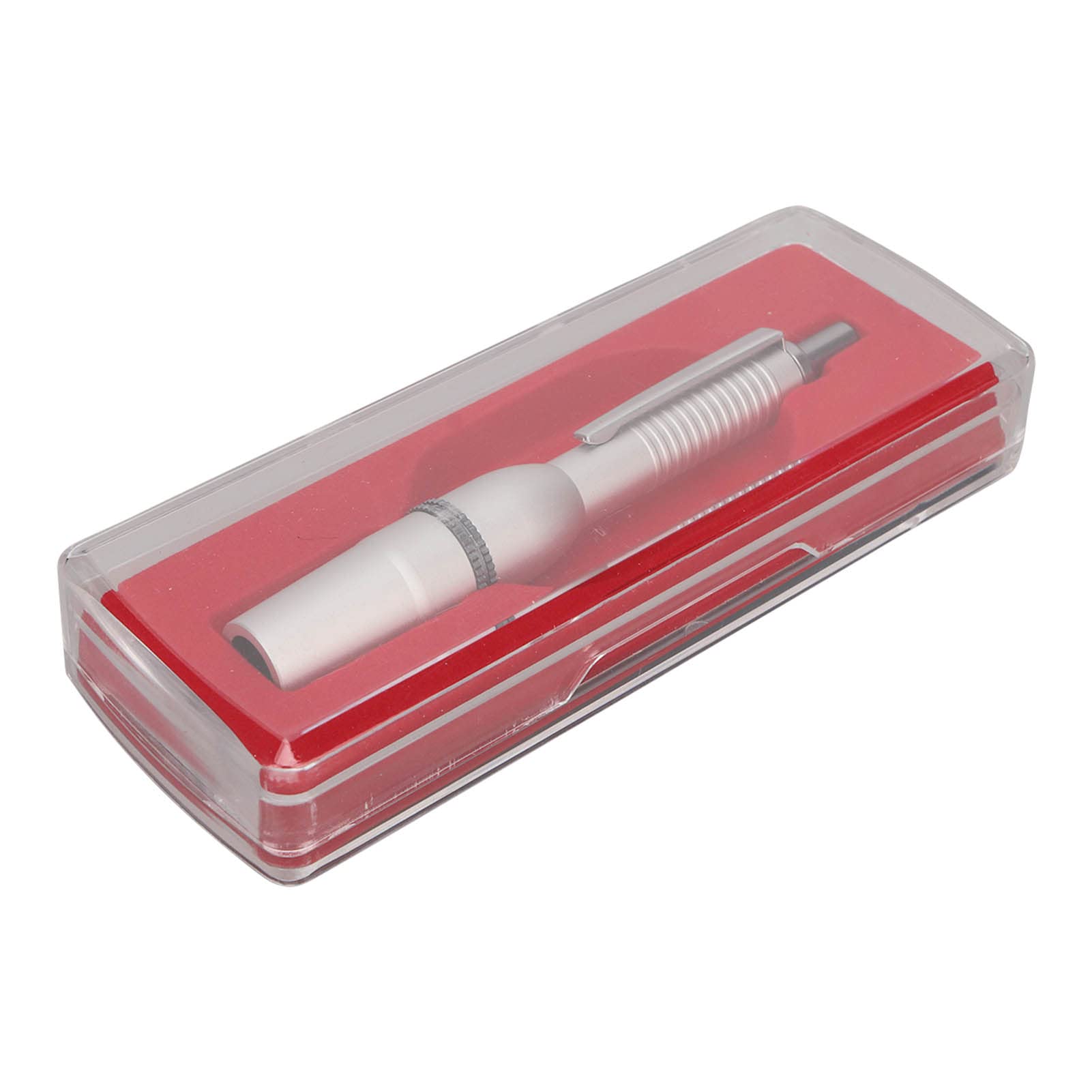 Pluma De Lanceta De Sangre, Pluma De Recolección De Sangre Dispositivo De Punción De Sangre De 3 Agujas De Profundidad Ajustable Profesional Para Uso Doméstico(Plata)