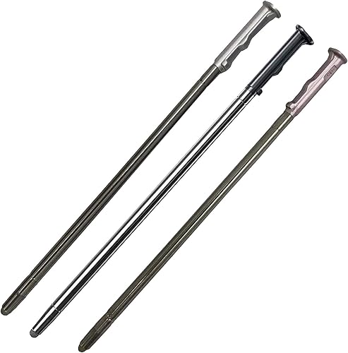 Paquete de 3 piezas de repuesto para LG Stylo 5, Stylo 5 Plus, Q720 Spectrum Xfinity T-Mobile Sprint Cricket inalámbrico (Aurora negro, rosa rubia,