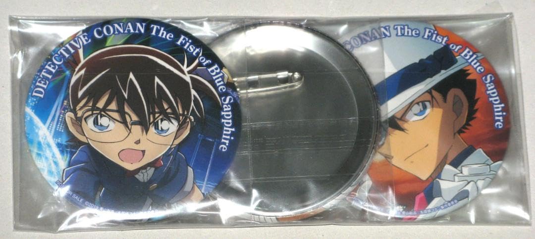 名探偵コナン 紺青の拳 缶バッジ  特典 名探偵コナン 紺青の拳 特典缶バッジ - メルカリ