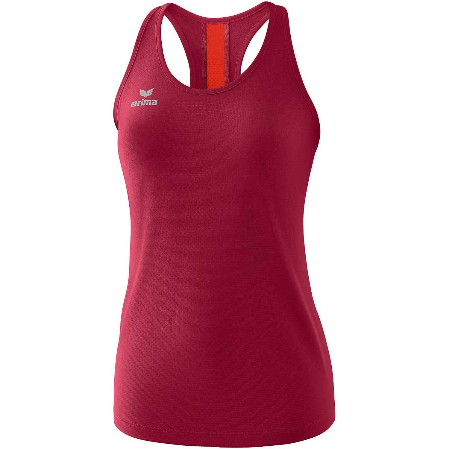 Erima Squad Tank Top - Bordeaux/Red, Size 44