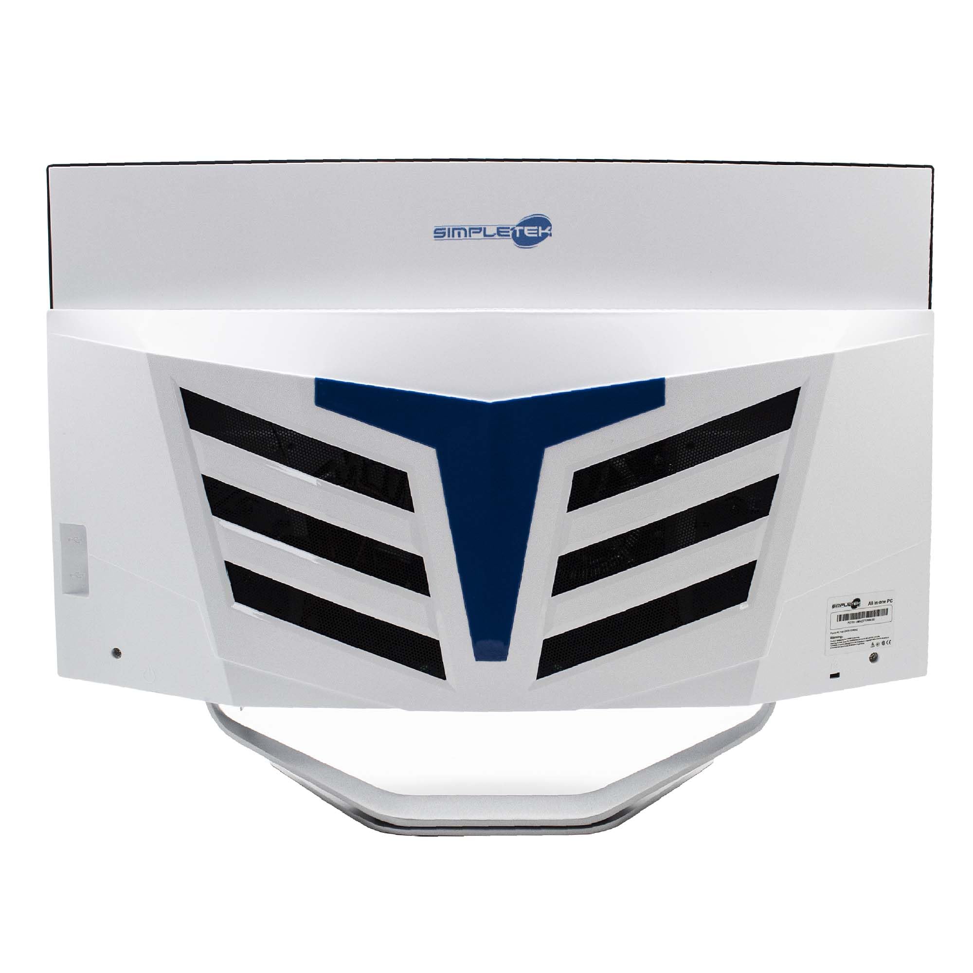 SIMPLETEK All in One AiO 27” FHD Curvo Windows 11 i5 fino 2,30 GHz 16 GB RAM 960 GB SSD Mouse Tastiera Wireless inclusi Webcam PC Gaming Curved Streaming Casa Lavoro Computer per Ragazzi
