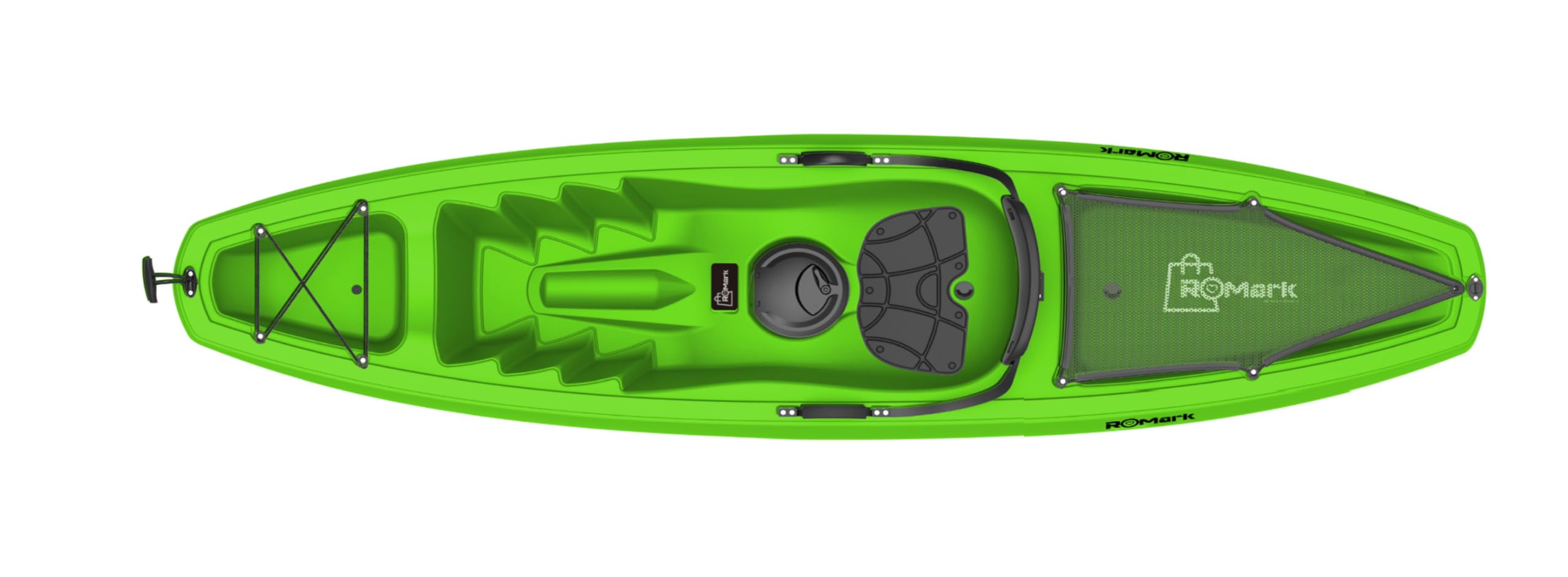 Kayak ROMARK 267 Cm Con Accessori - Gavone, Pagaia, Seggiolino E Ruotino | Per Mare, Lago E Sport - Foto 8