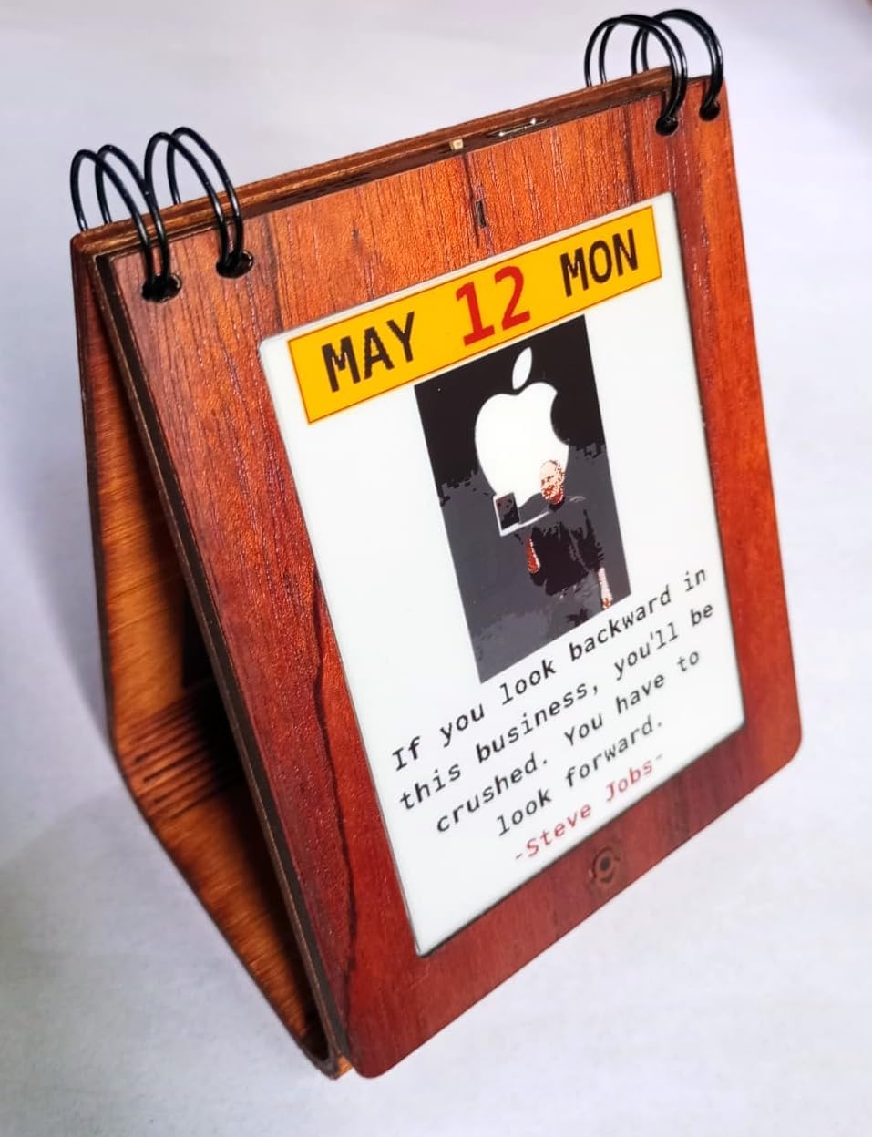 Mana Classic~ Smart Digital Desk Calendar - Daily inspiration and motivational quotes from topics you love (Control with Android app)