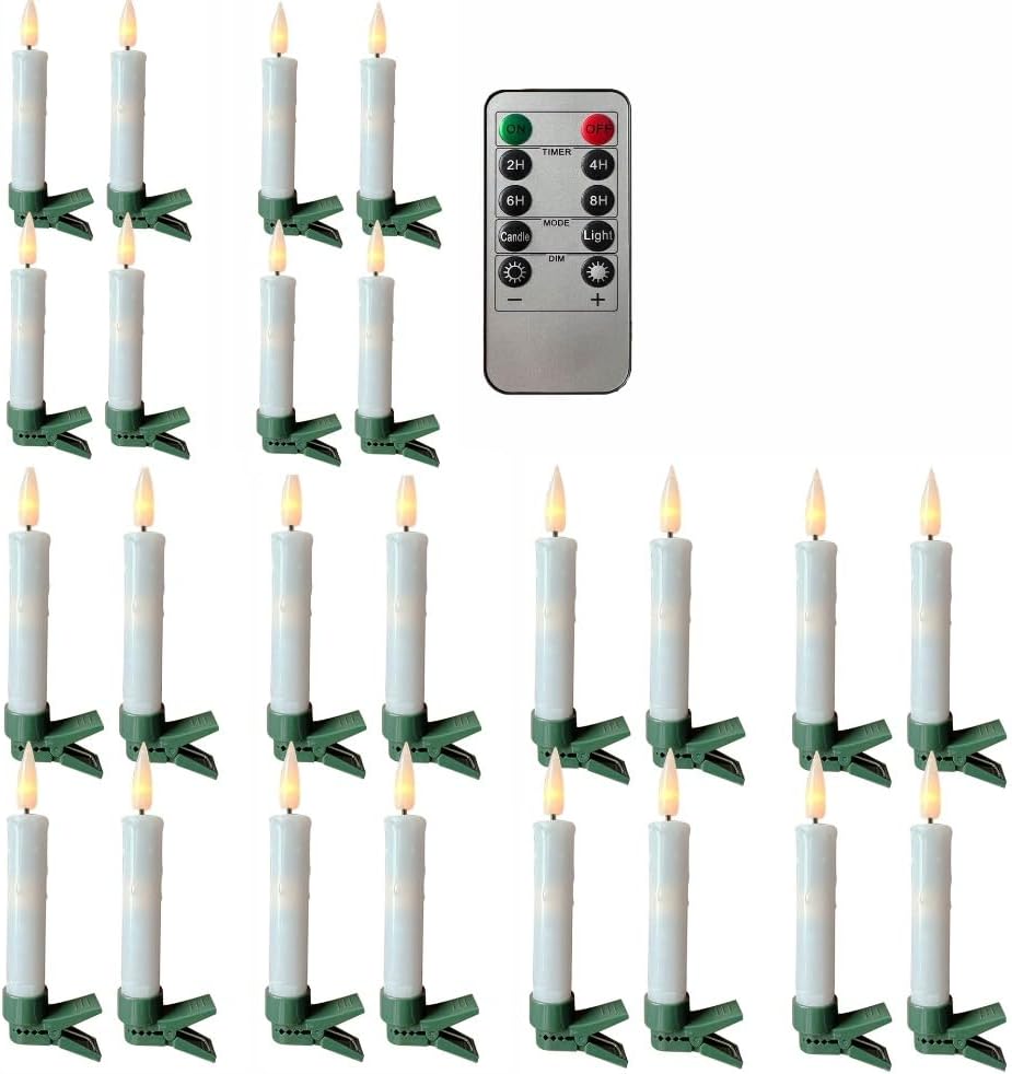 LED 電子キャンドル ライト リモート コントロール スイッチ クリスマスやハロウィーンのホーム デコレーション 小道具 (24)