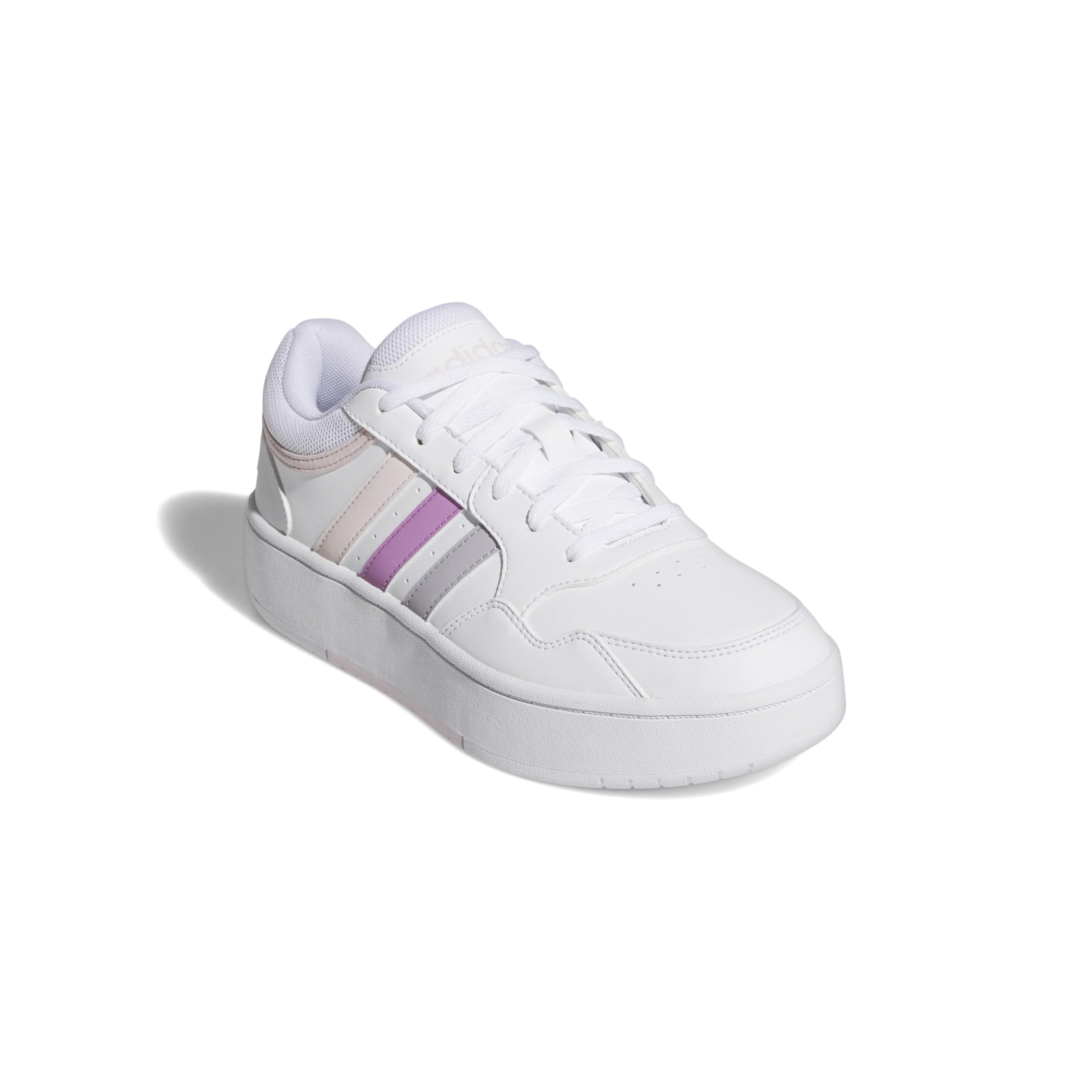 Adidas Damen Hoops 3.0 Bold Shoes, Cloud White/preloved Purple/Almost pink, 35 1/2 EU