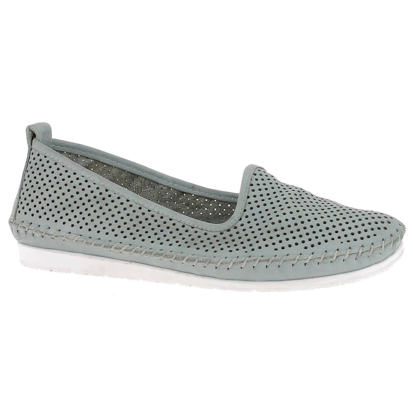Andrea Conti 21534 Women’s Loafer, Bleu, 5 UK