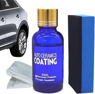 Revestimento Nanocristal | Revestimento de Revestimento de Agente Cerâmico - Agente de Revestimento Nano Cristal Portátil de Alto Brilho, Proteção de Selante de Carro para SUVs e Caminhões Tongfeng