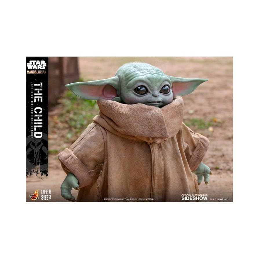 サイドショー スター・ウォーズ マンダロリアン 1/1スケール ザ・チャイルド ホットトイズ「マンダロリアン」ザ・チャイルド 実物大1/1